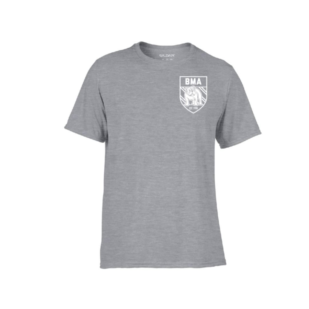 Bulldogs Gray Soft Cotton Tee