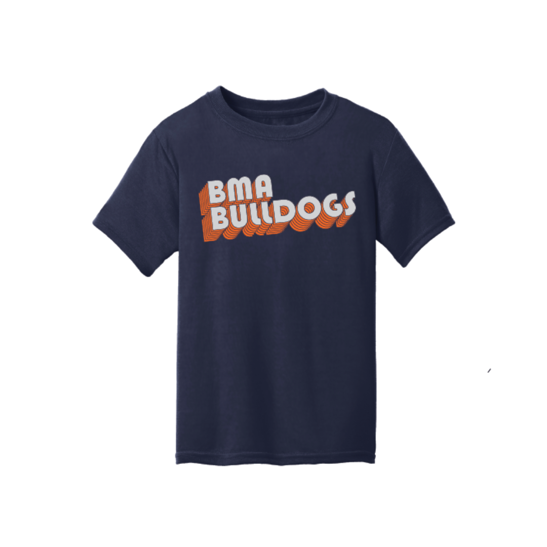 BMA Soft Cotton Tee – New Navy