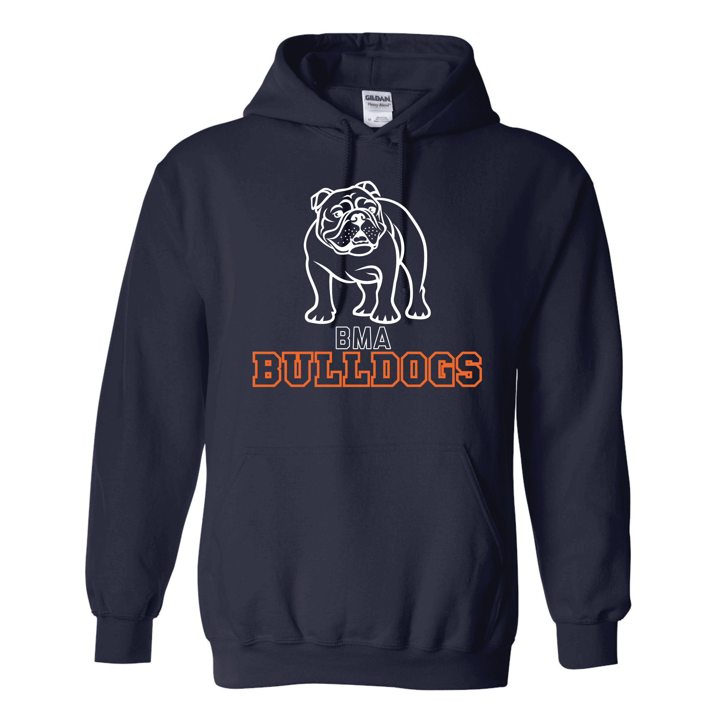 BMA bulldogs hoodie