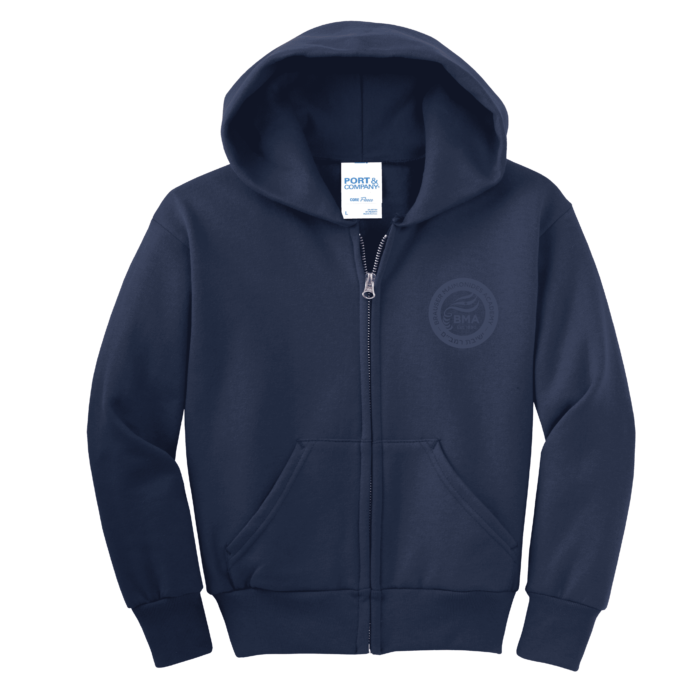 BMA Badge Zip Up Hoodie