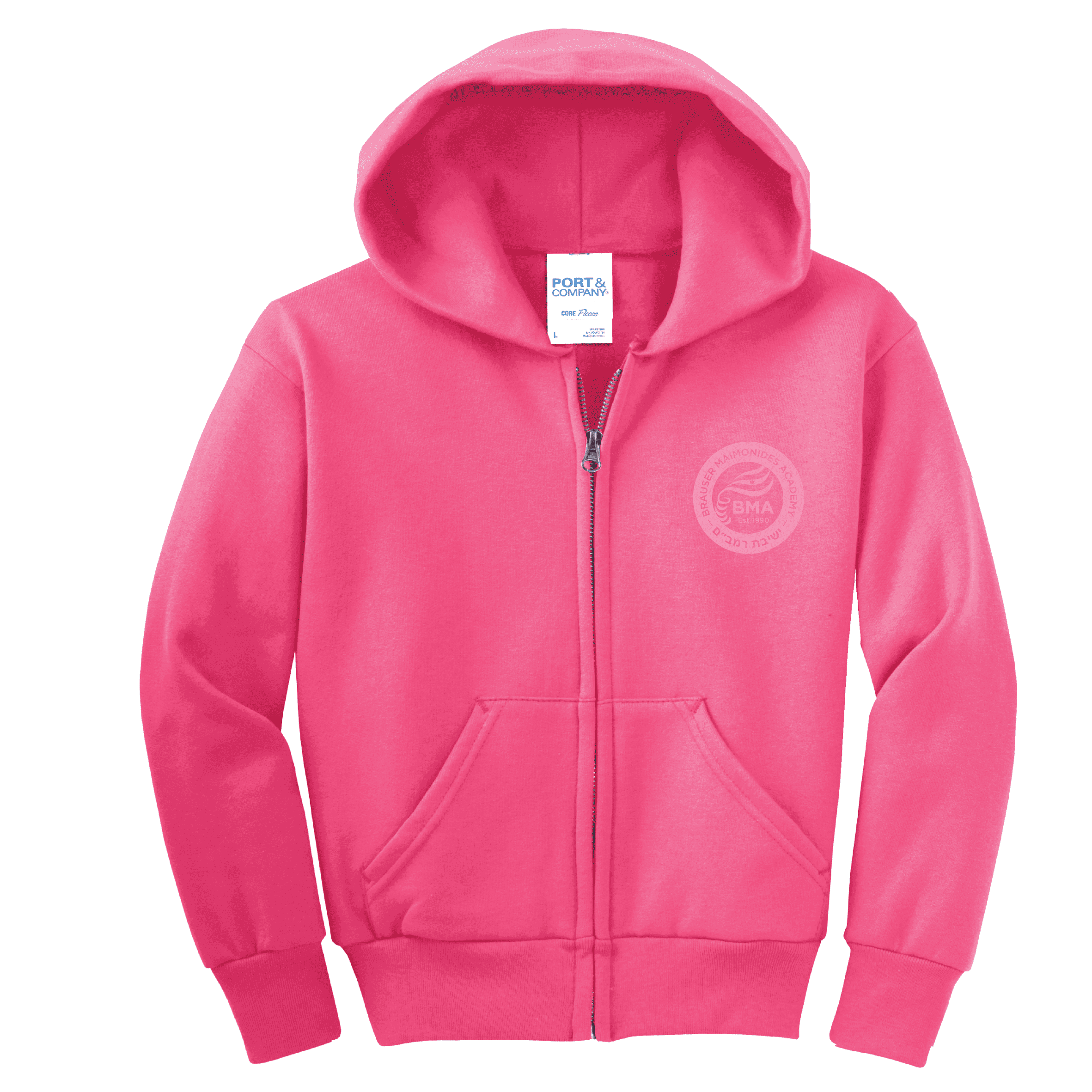 BMA Badge Zip Up Hoodie
