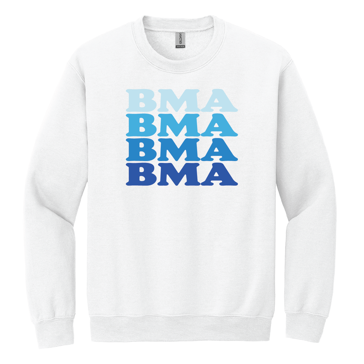 BLUE BMA CREWNECK