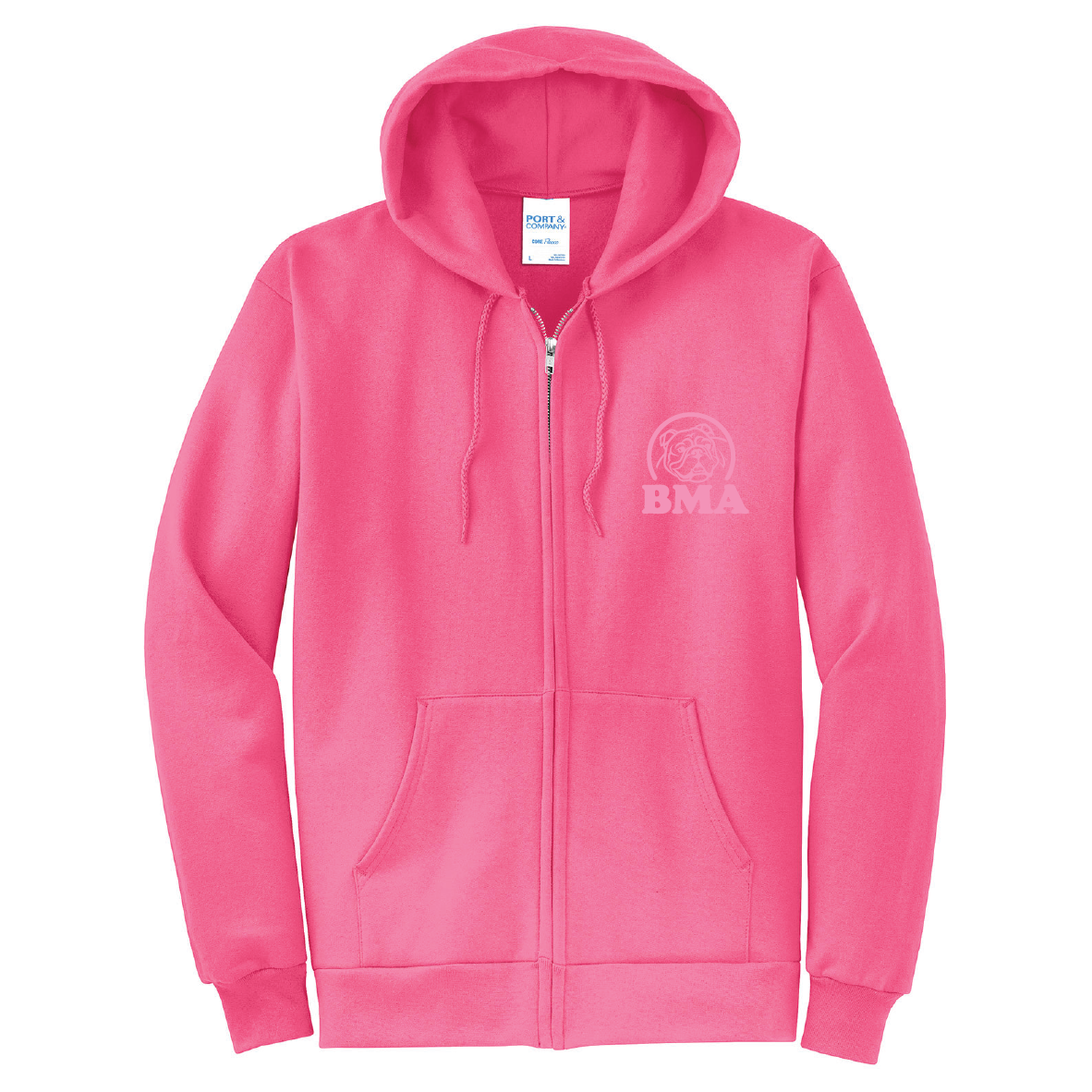 BMA BULLDOGS ZIP UP