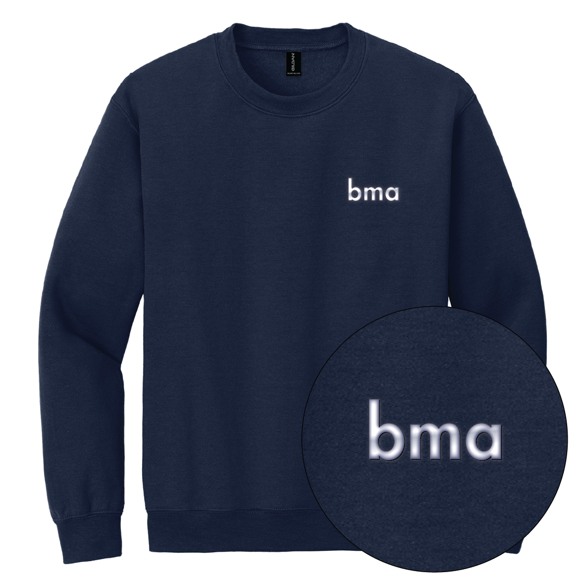 METALLIC ALO BMA CREWNECK