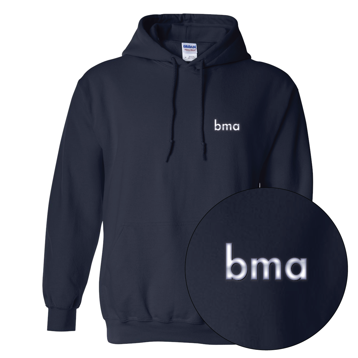 METALLIC ALO BMA HOODIE
